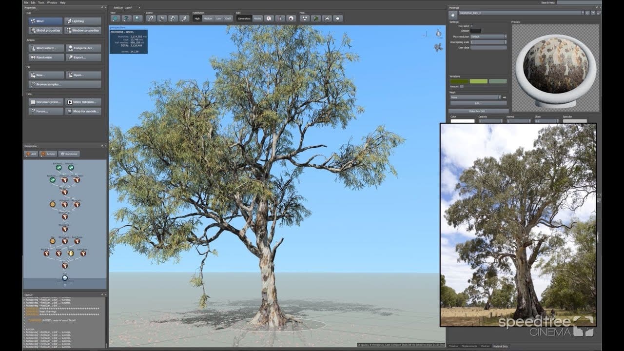 SpeedTree Modeler Cinema Edition 9.5.2 Full