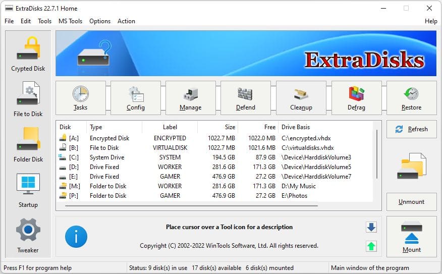 ExtraDisks Home 23.10.1 Free Download Full