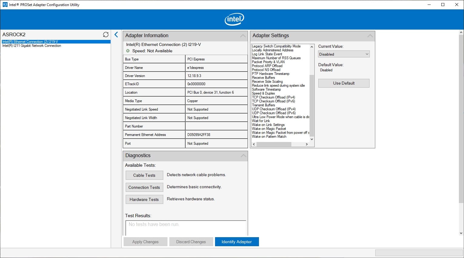 Intel Ethernet Adapter Complete Driver 28.3 Full