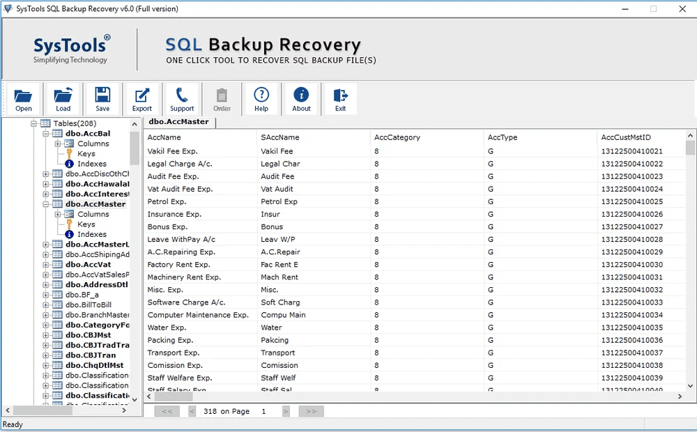 SysTools SQL Backup Recovery 11.4 Full