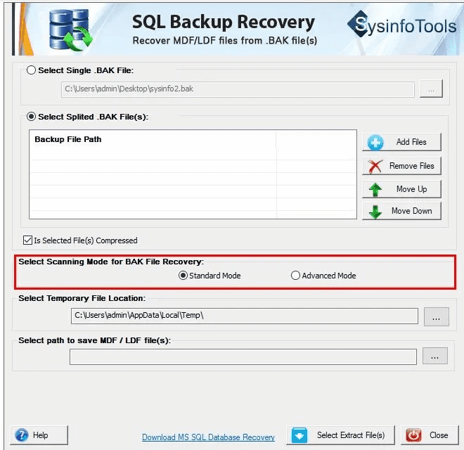 SysTools SQL Backup Recovery 11.4 Full