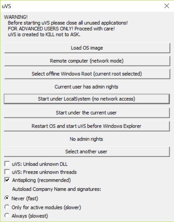 Universal Virus Sniffer 4.15 Free Download Full