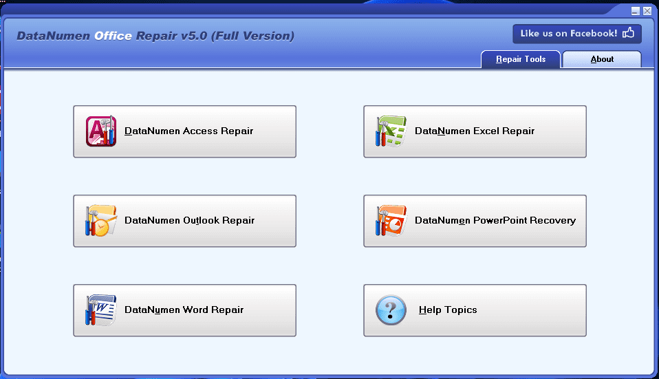 DataNumen Office Repair 5.0.0.0 Free Download