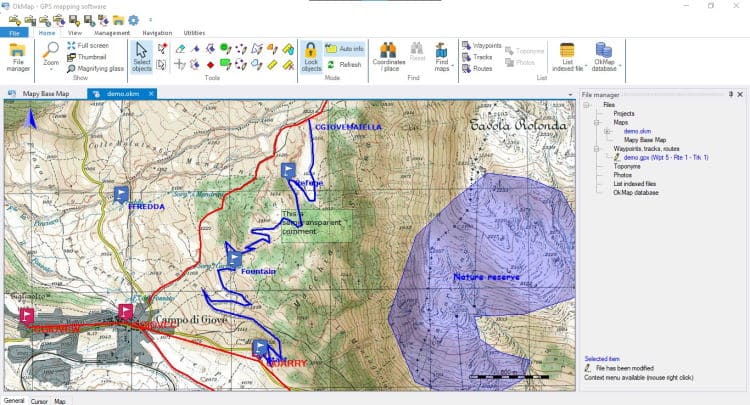 OkMap Desktop 18.1 Free Download Full