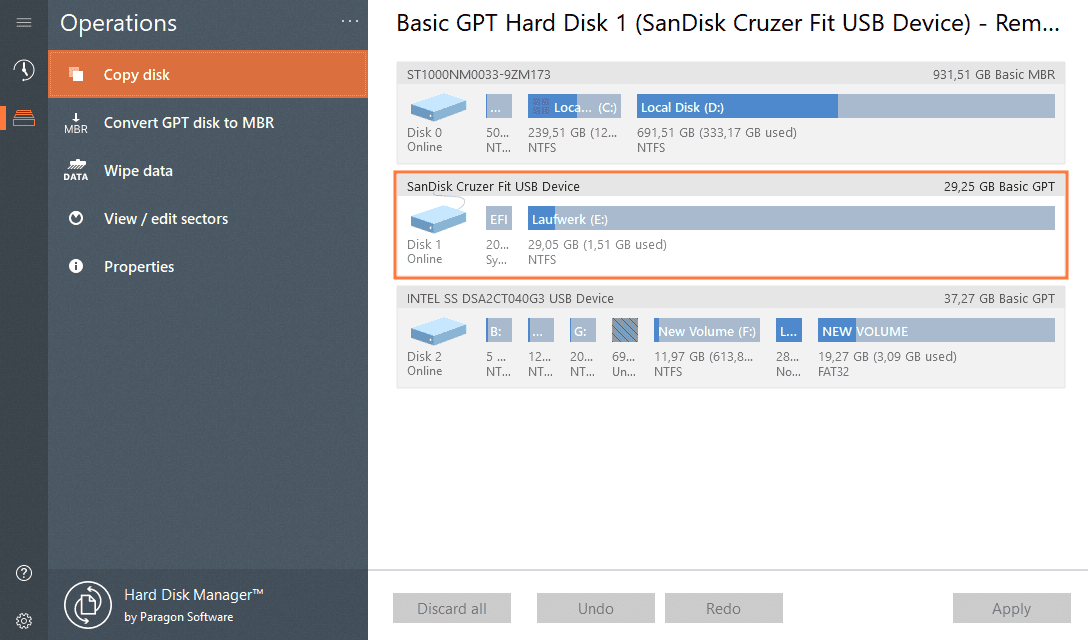 Paragon Hard Disk Manager 17 Advanced + WinPE