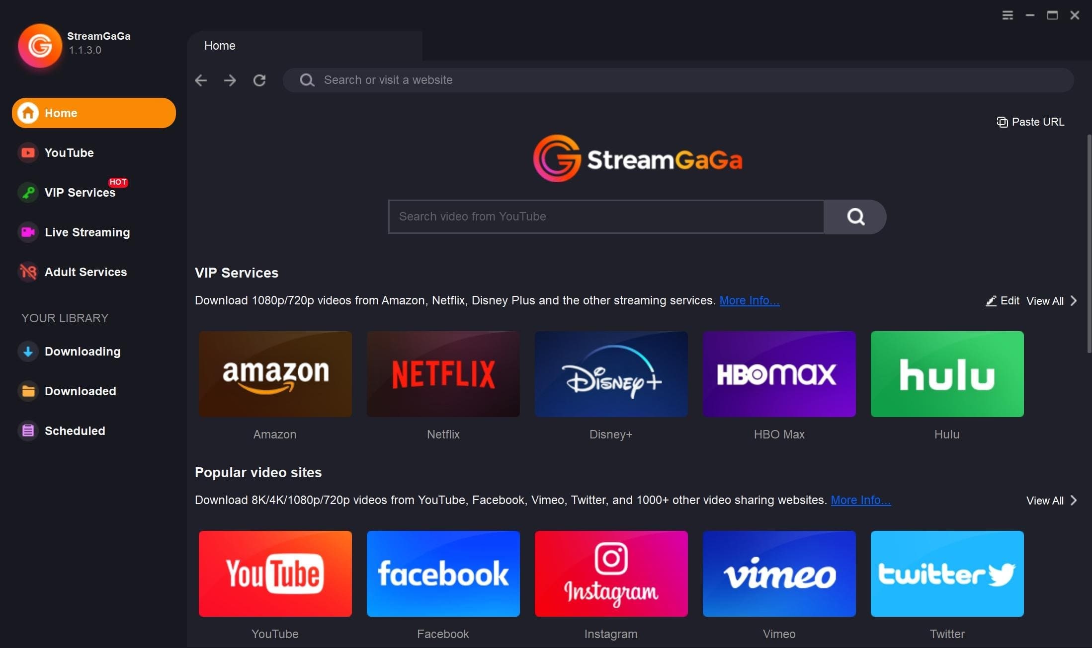 StreamGaGa 1.2.0.5 Free Download Full