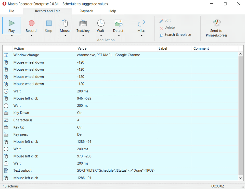 Macro Recorder Enterprise 3.0.51 Free Download