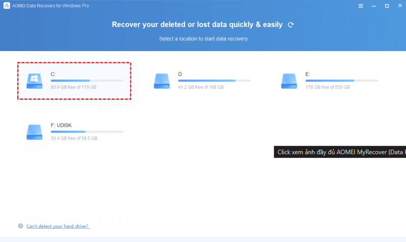 AOMEI Data Recovery 3.6.1