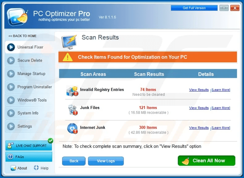 Smart PC Optimizer PRO 9.4.0.1