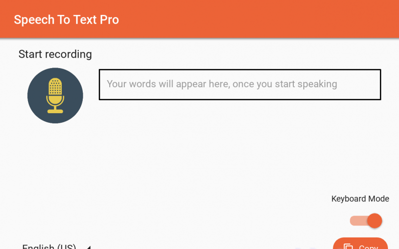 Speech to Text Pro 2.0.1