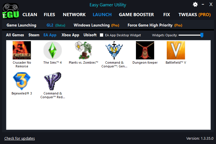 Easy Gamer Utility Pro 1.3.53 Full